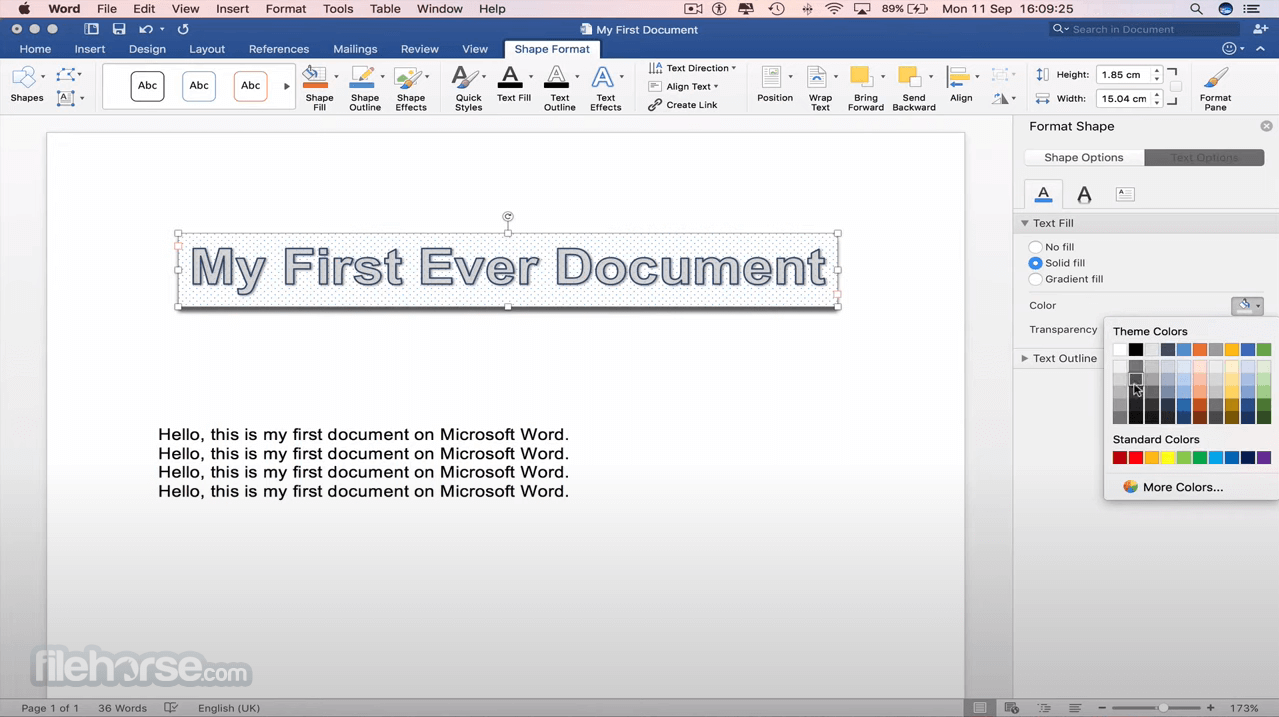 free version of microsoft word for mac